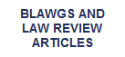 RECENT CRIMINAL LAW NEWS & SCHOLARSHIP
